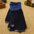 Man′s Winter Warm Knitted Gloves Full Finger Wholesale